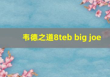 韦德之道8teb big joe